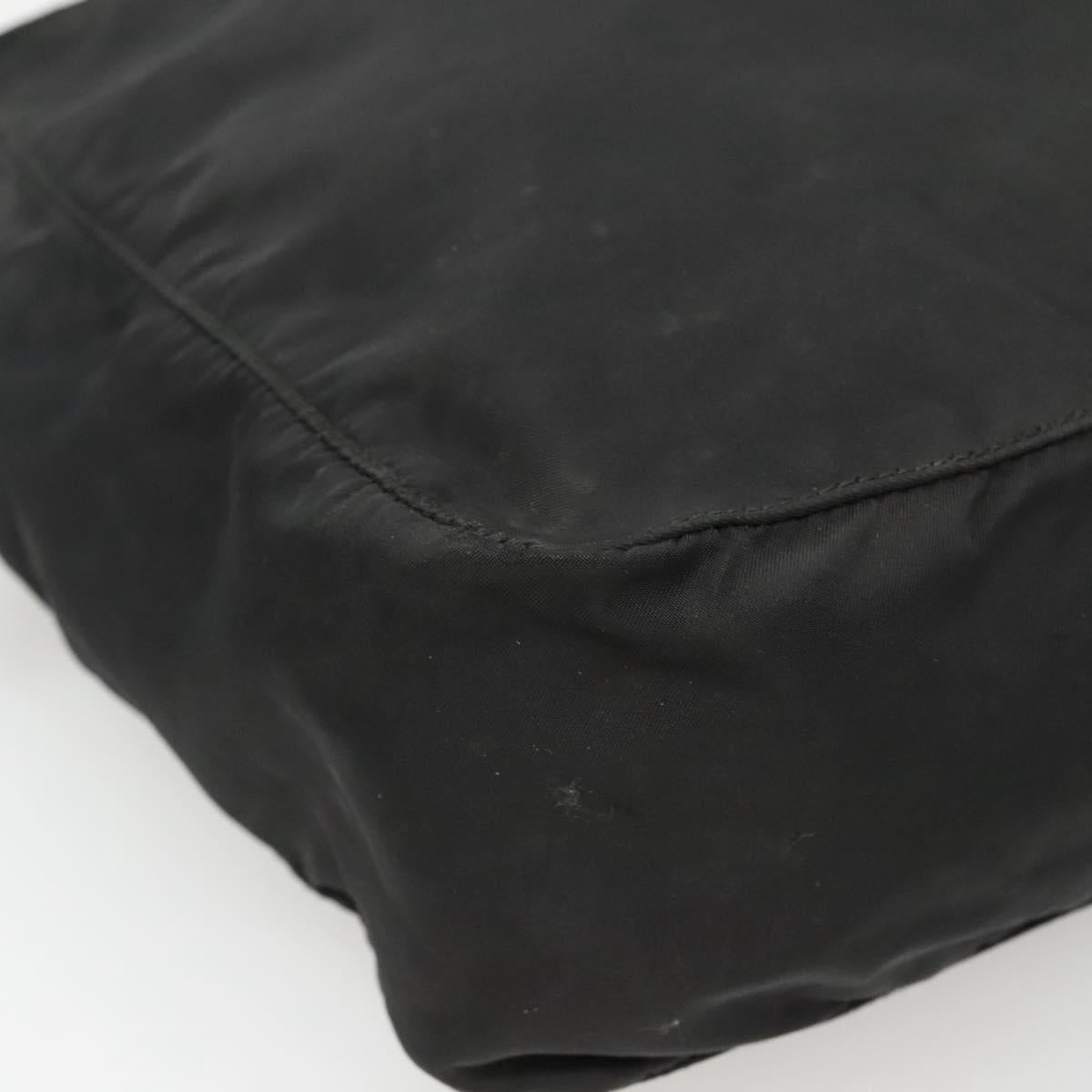 Prada Re-Nylon Black Nylon Handbag (Pre-Owned)