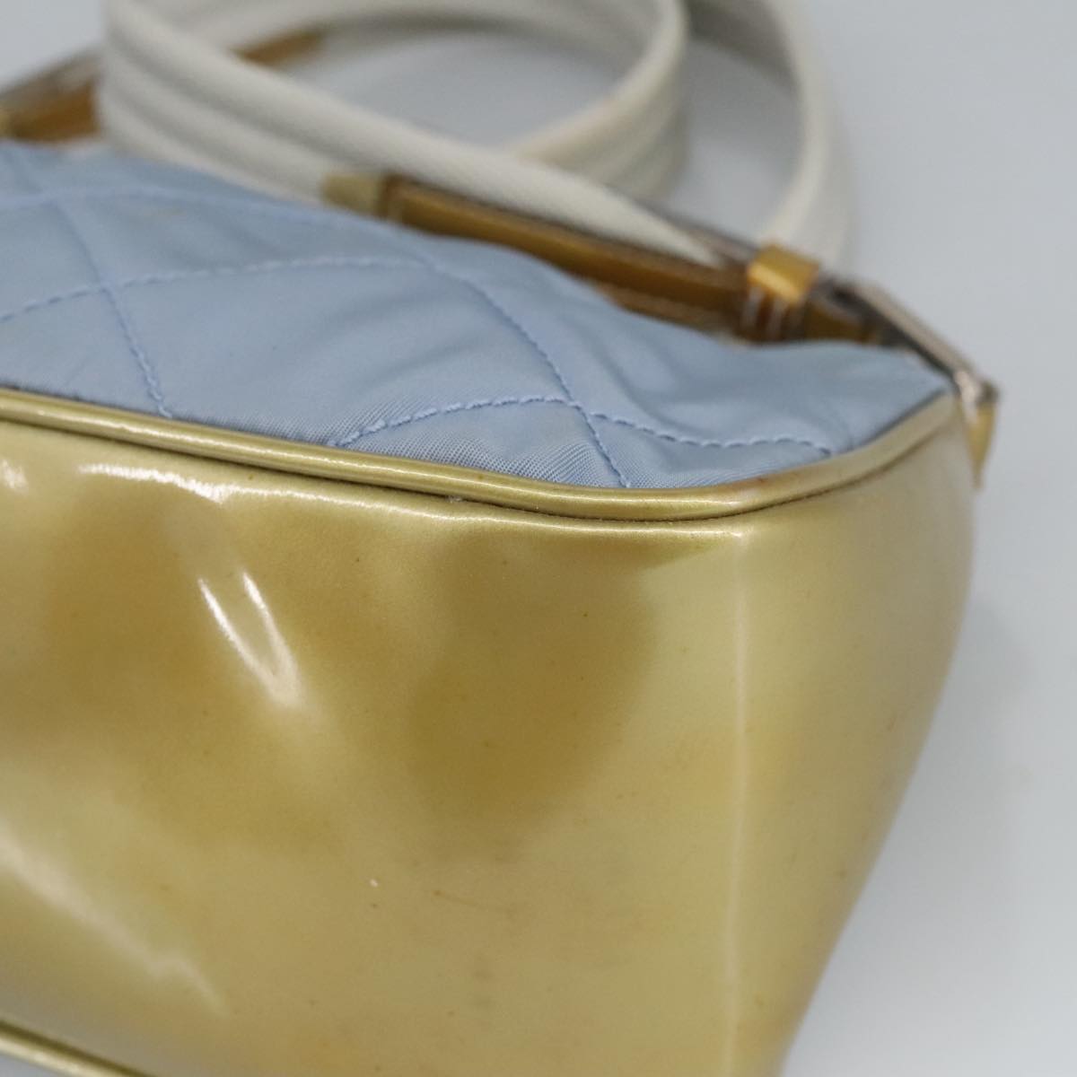 Prada Re-Nylon Blue Synthetic Shoulder Bag (Pre-Owned)