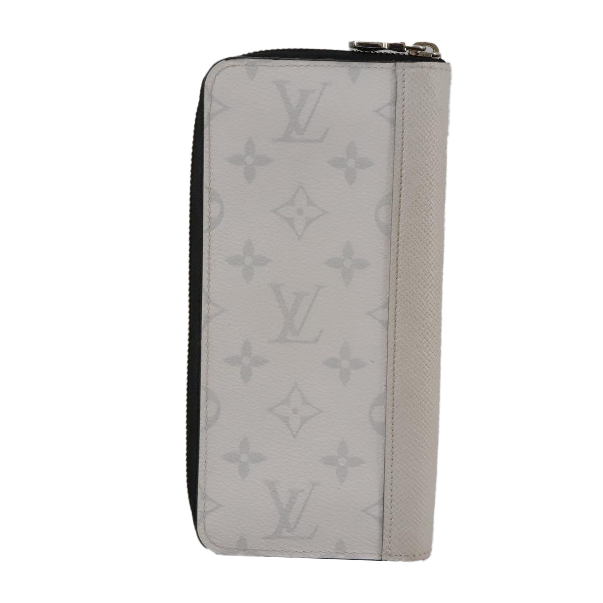 Louis Vuitton Zippy Wallet Vertical Grey Canvas Wallet  (Pre-Owned)