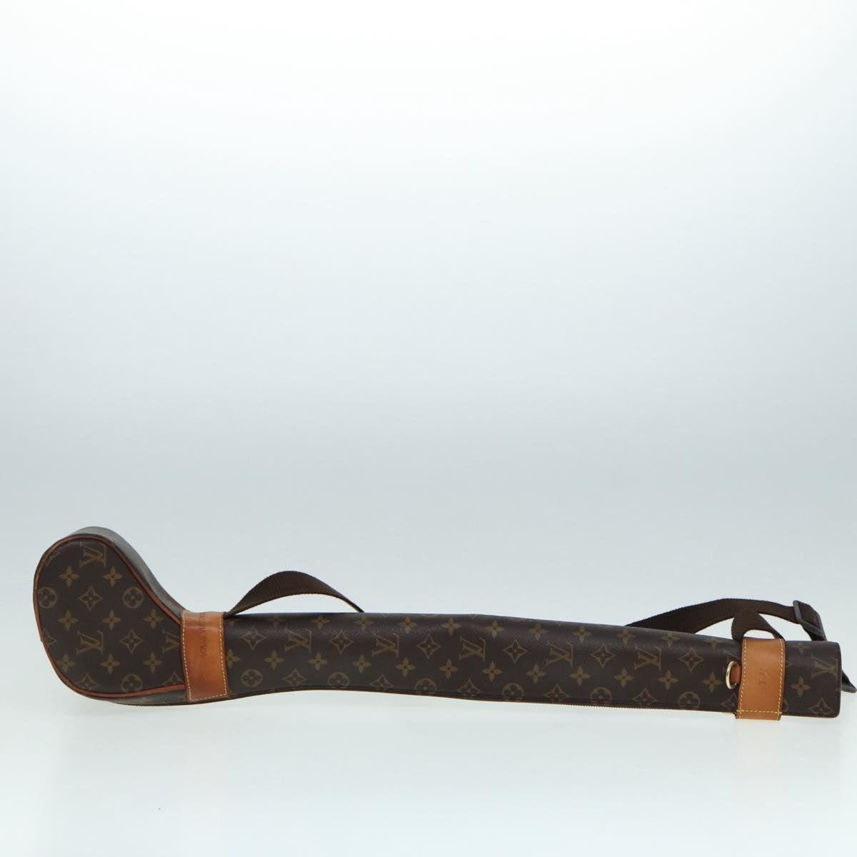 Louis Vuitton Lv America's Cup Brown Canvas Clutch Bag (Pre-Owned)