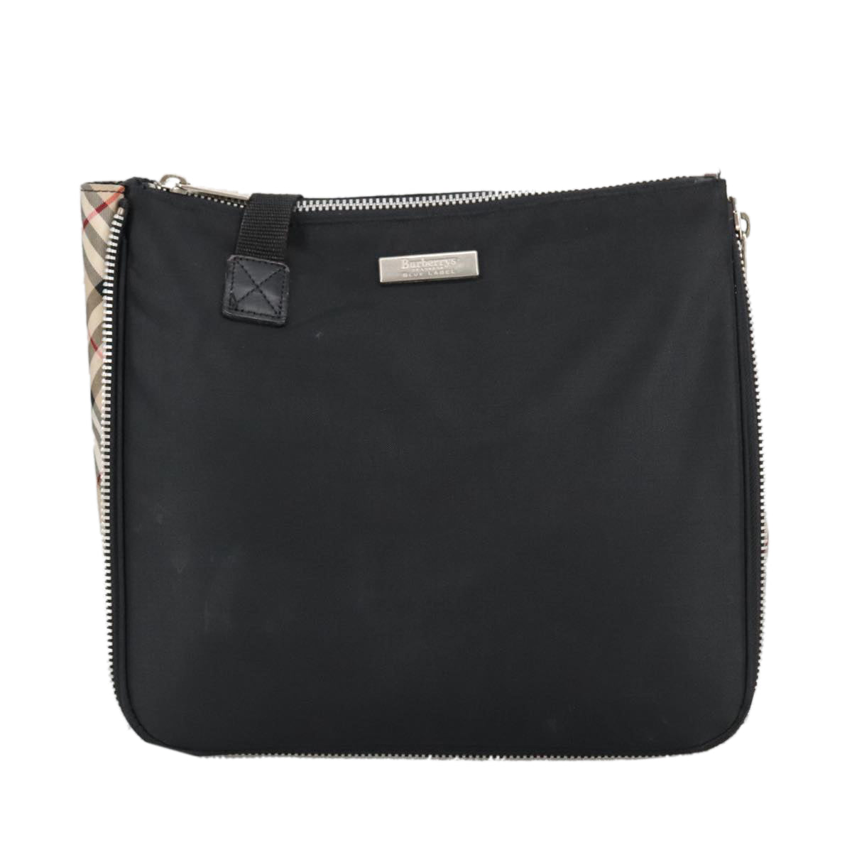 Burberry Black Synthetic Shoulder Bag (Pre-Owned)