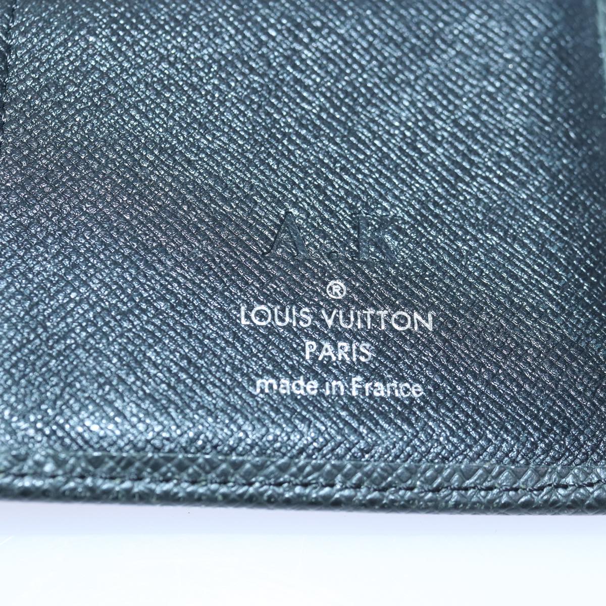 Louis Vuitton Portefeuille Brazza Black Leather Wallet  (Pre-Owned)