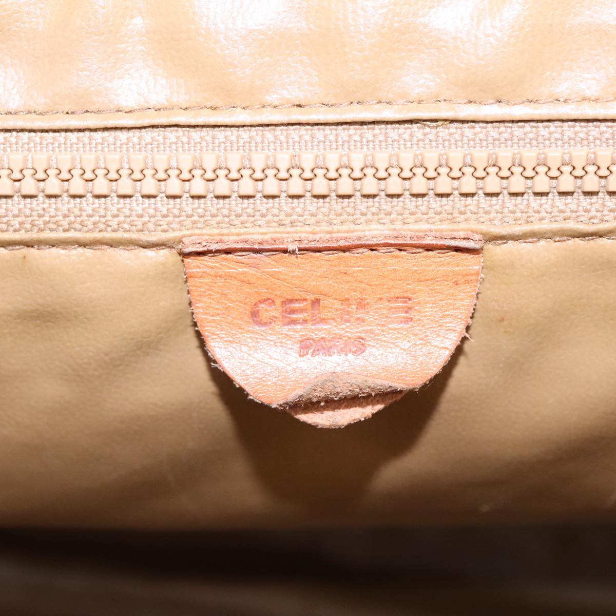 Céline Beige Canvas Handbag (Pre-Owned)