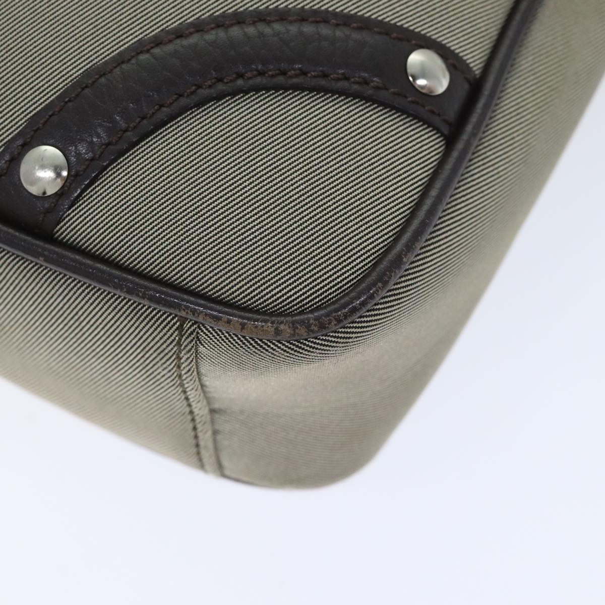 Burberry Nova Check Grey Synthetic Shoulder Bag (Pre-Owned)