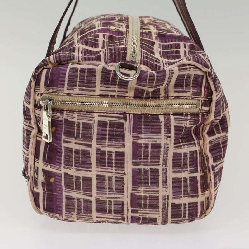 Prada Purple Synthetic Shoulder Bag (Pre-Owned)