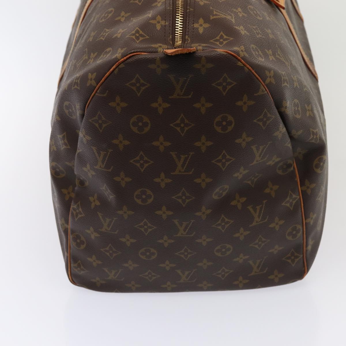 Louis Vuitton Keepall 60 Brown Canvas Travel Bag (Pre-Owned)