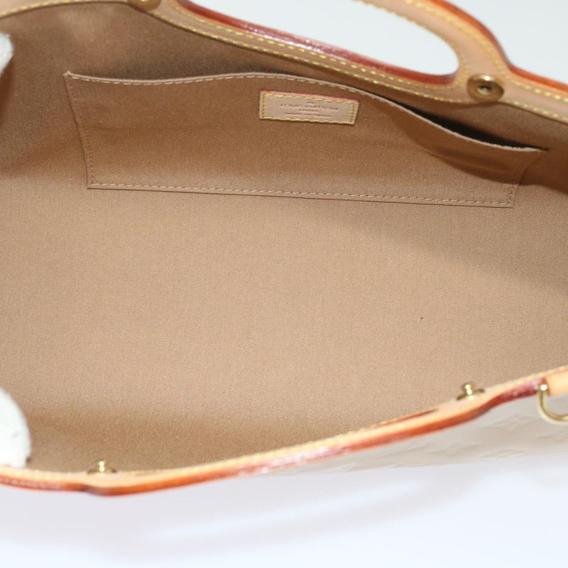 Louis Vuitton Roxbury Camel Patent Leather Handbag (Pre-Owned)