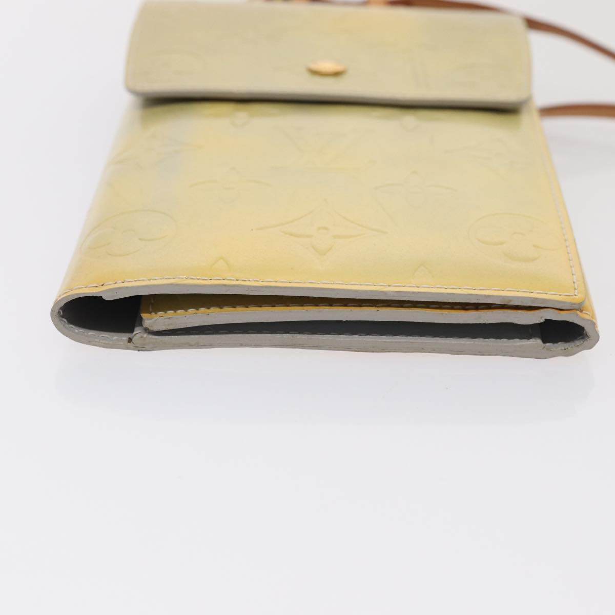 Louis Vuitton Walker Yellow Patent Leather Wallet  (Pre-Owned)