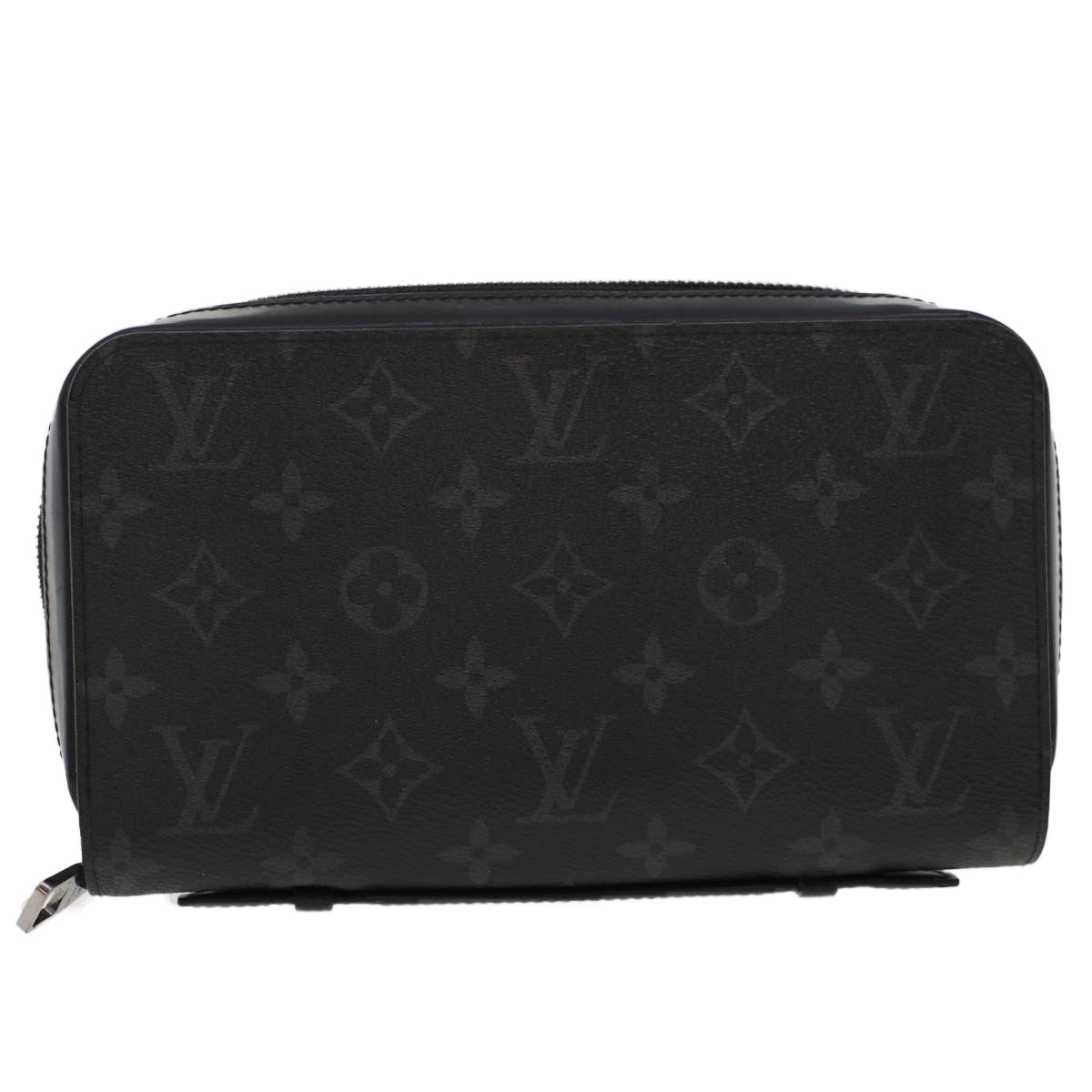 Louis Vuitton Zippy XL Black Canvas Wallet (Pre-Owned)