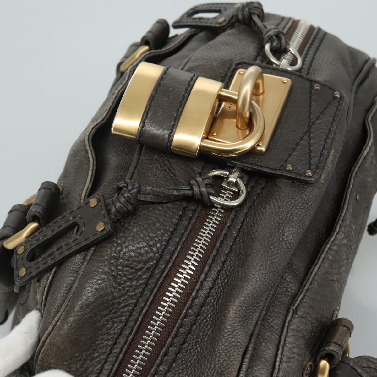 Chloé Paddington Brown Leather Handbag (Pre-Owned)