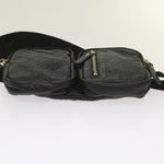 Gucci Gg Signature Black Leather Shoulder Bag (Pre-Owned)