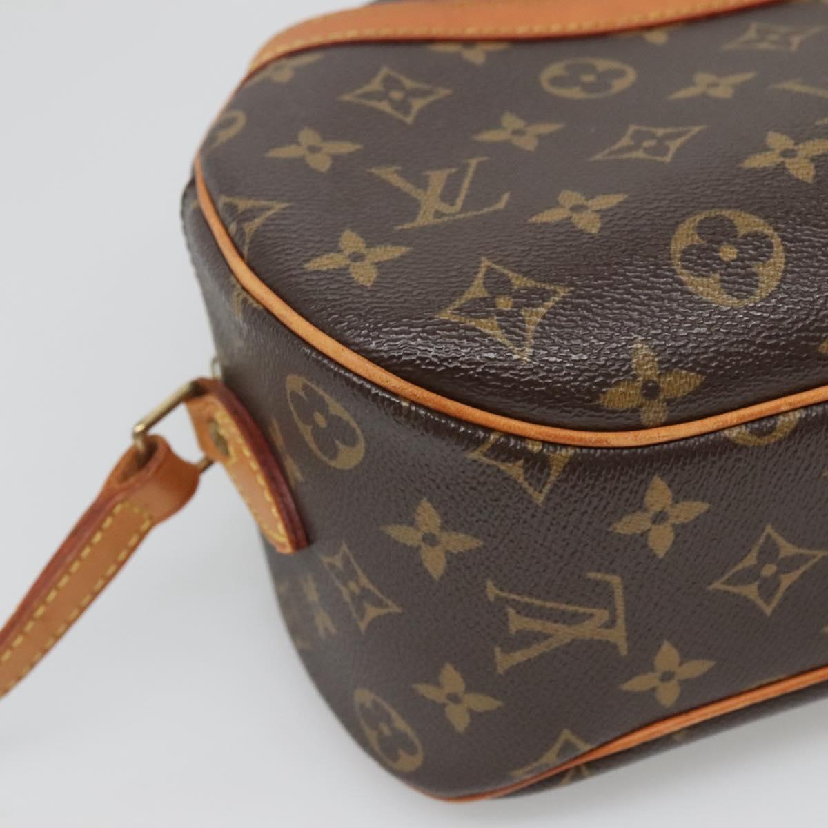 Louis Vuitton Blois Brown Canvas Shoulder Bag (Pre-Owned)