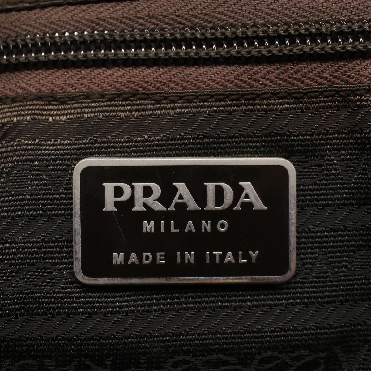 Prada Green Synthetic Handbag (Pre-Owned)