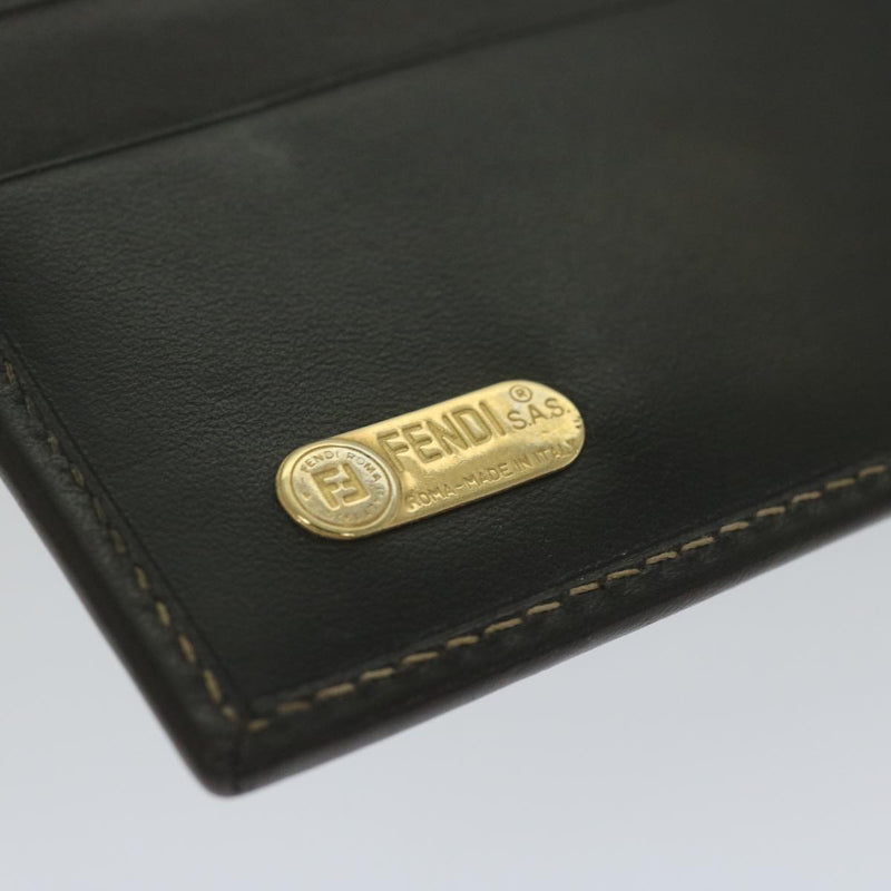 Fendi Brown Canvas Wallet  (Pre-Owned)