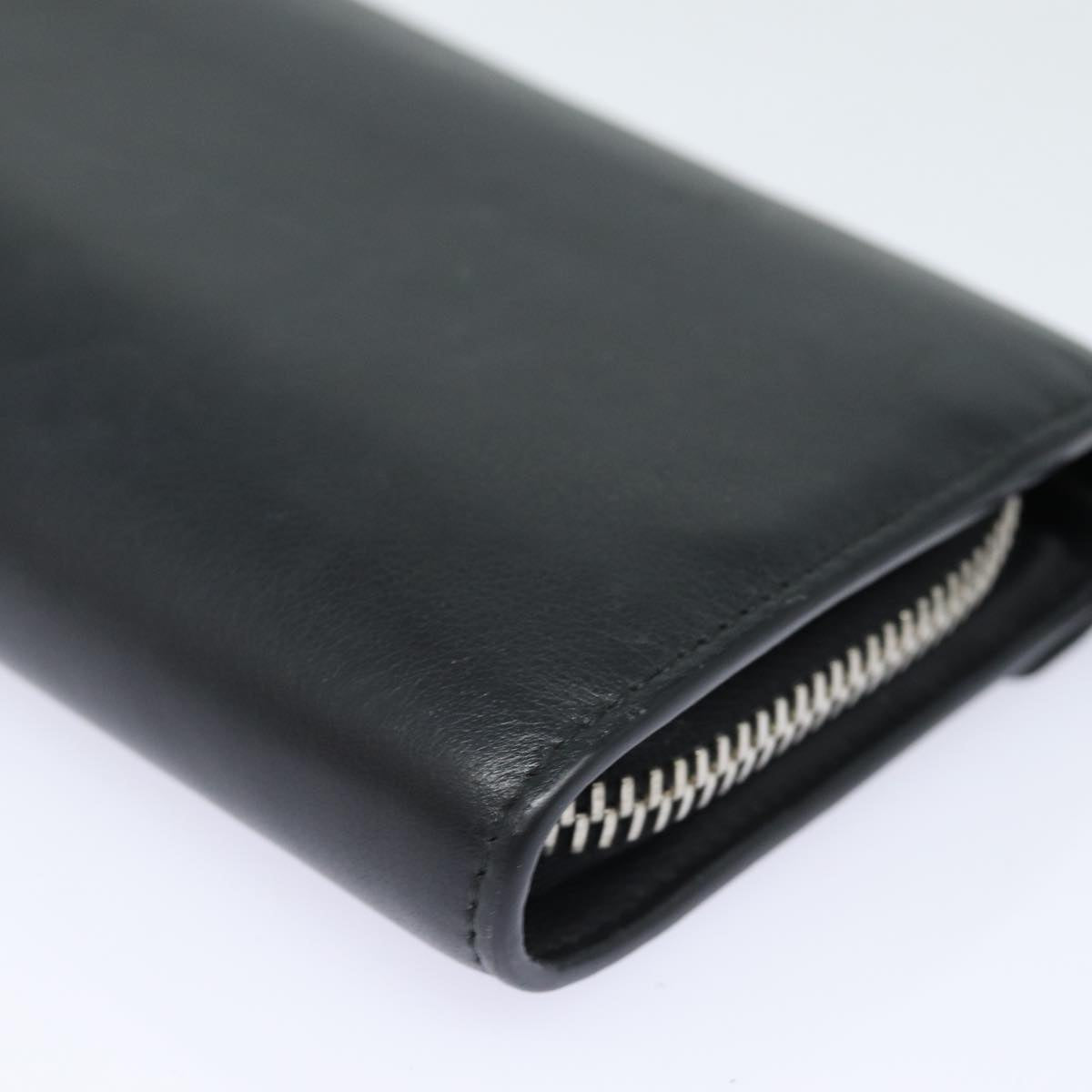 Balenciaga Papier Black Leather Wallet  (Pre-Owned)