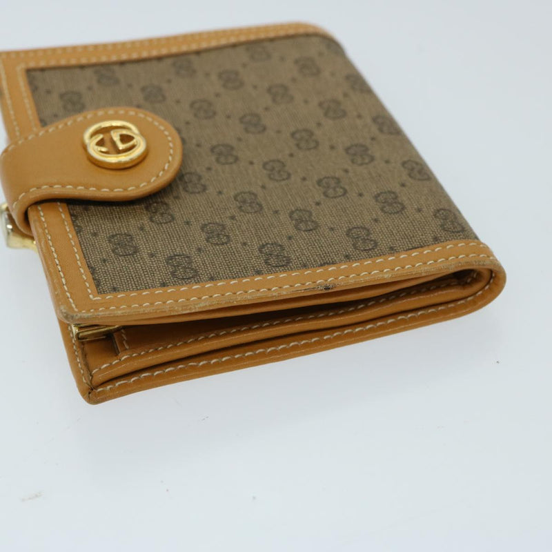 Gucci Gg Canvas Beige Canvas Wallet  (Pre-Owned)