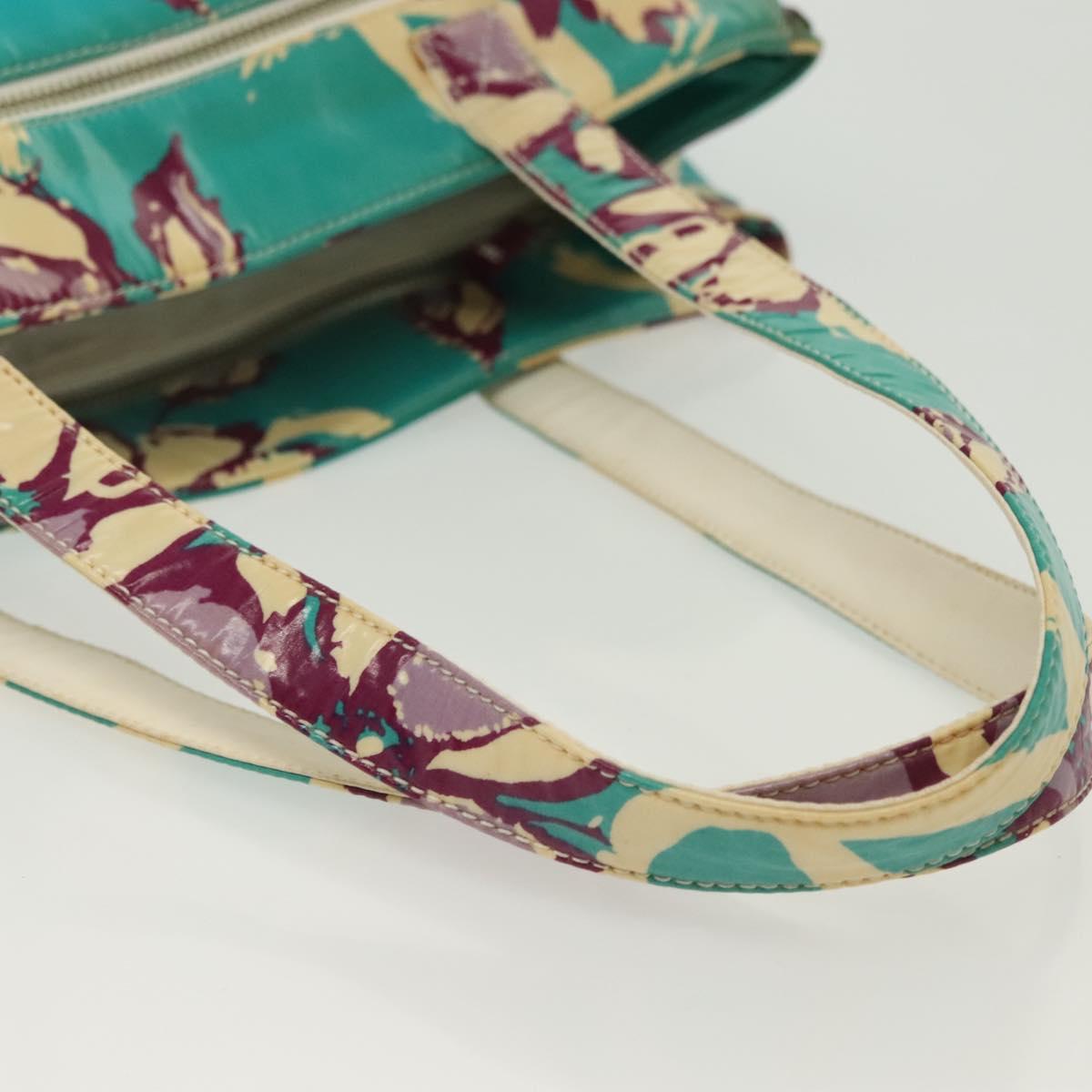 Chanel Blue Vinyl Tote Bag (Pre-Owned)