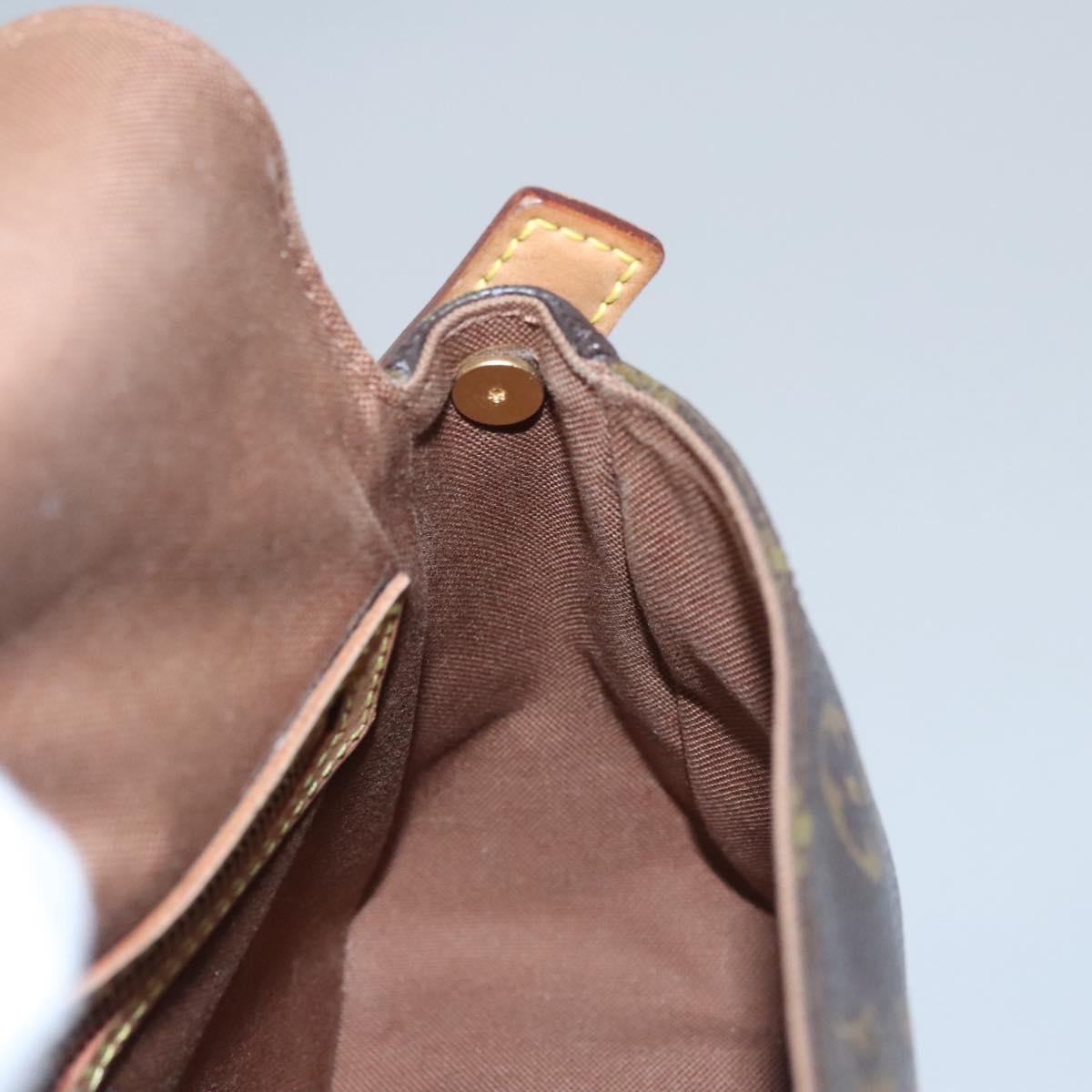 Louis Vuitton Mini Looping Brown Canvas Shoulder Bag (Pre-Owned)