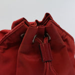 Prada Red Synthetic Clutch Bag (Pre-Owned)