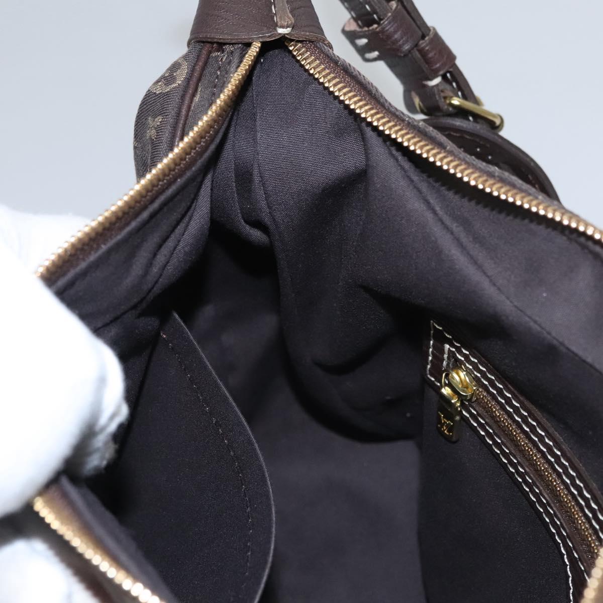 Louis Vuitton Boulogne Brown Canvas Shoulder Bag (Pre-Owned)