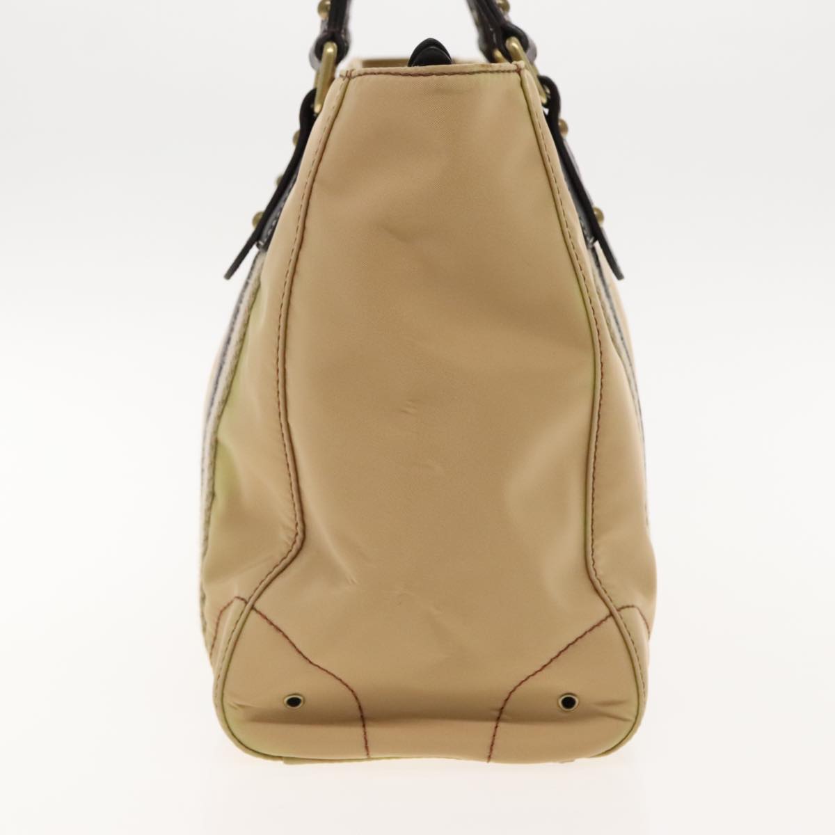 Burberry Blue Label Beige Synthetic Tote Bag (Pre-Owned)