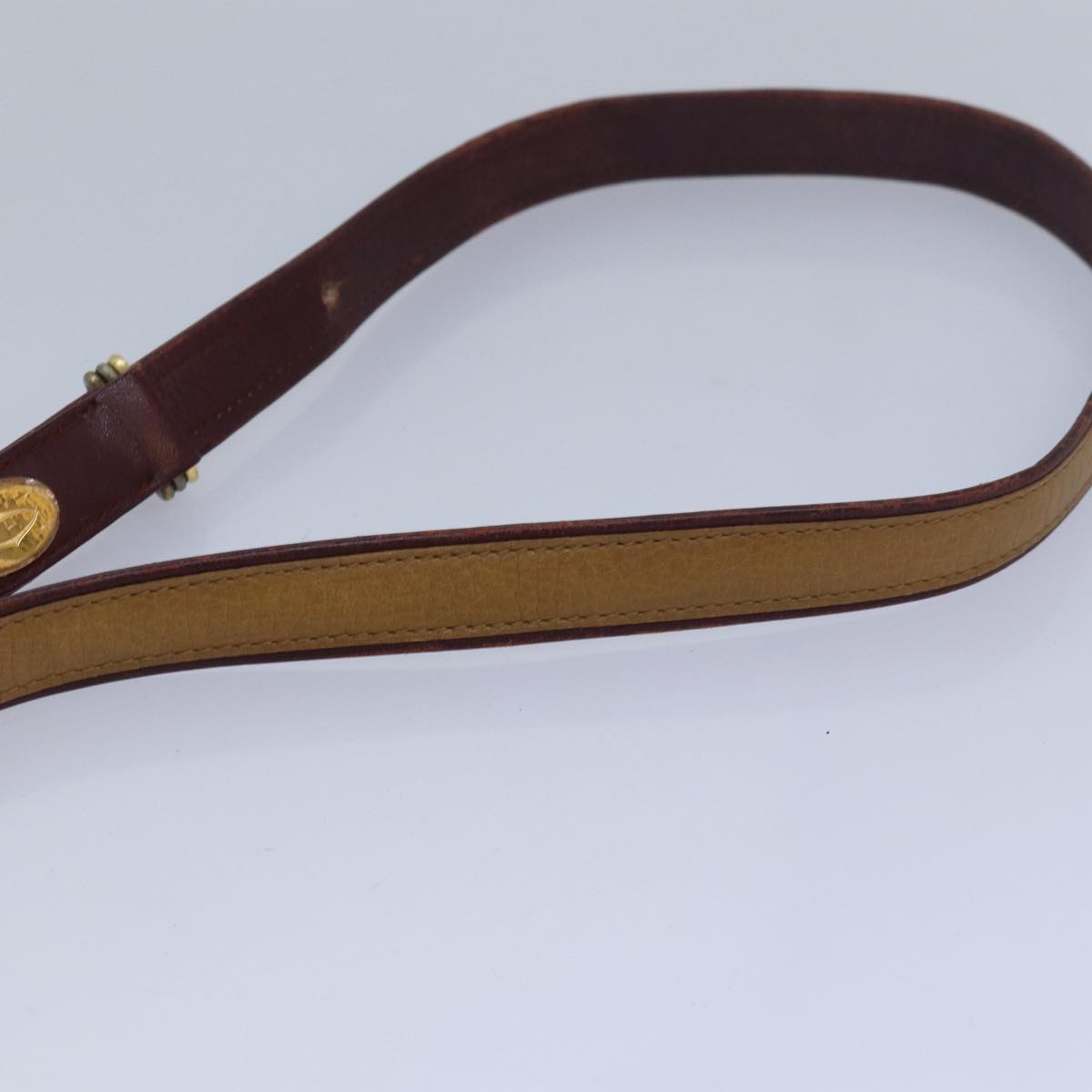 Cartier Must De Cartier Beige Leather Shoulder Bag (Pre-Owned)