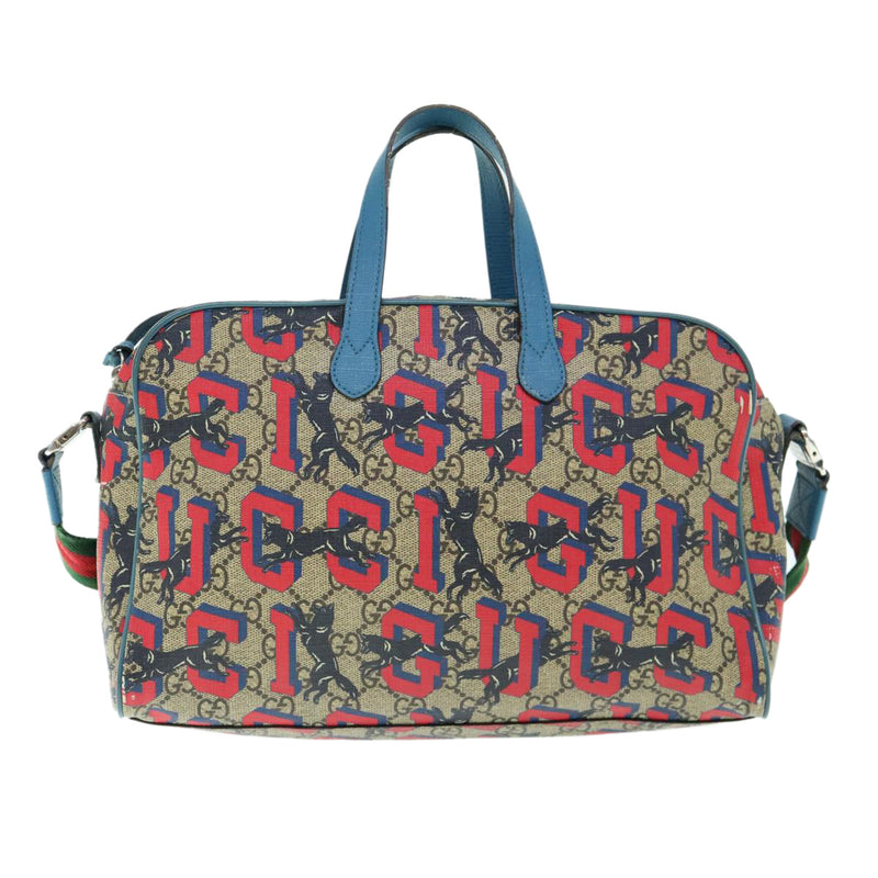 Gucci Gg Supreme Multicolour Canvas Handbag (Pre-Owned)