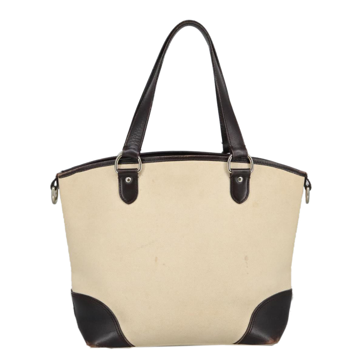 Burberry Beige Canvas Tote Bag (Pre-Owned)