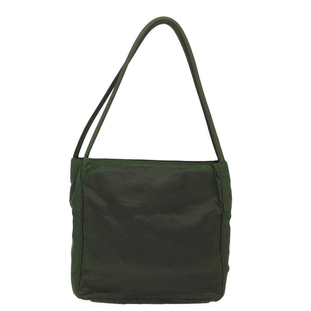 Prada Tessuto Khaki Synthetic Tote Bag (Pre-Owned)
