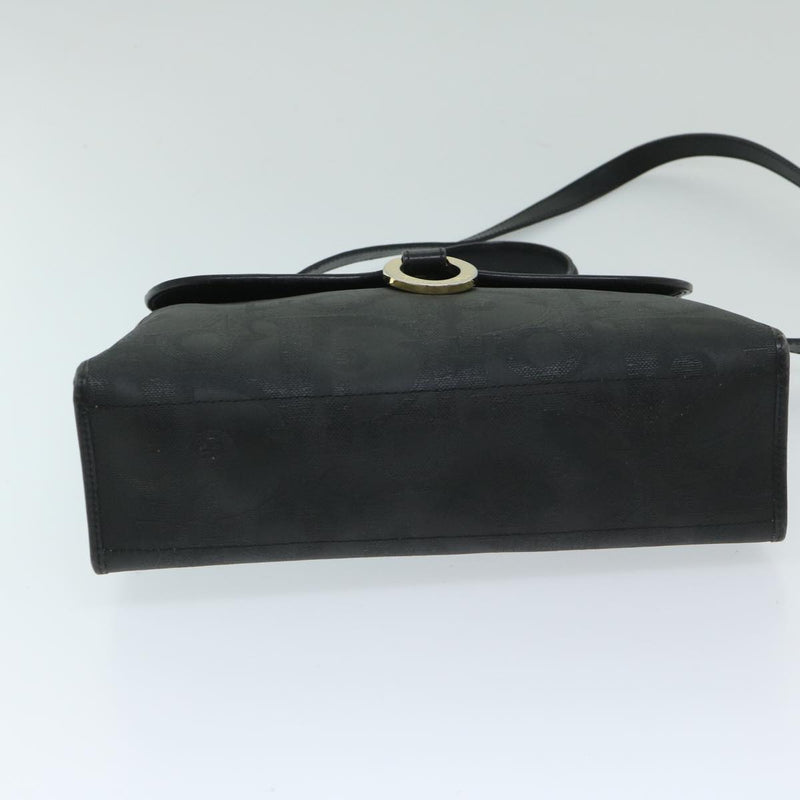 Dior Trotter Black Leather Handbag (Pre-Owned)