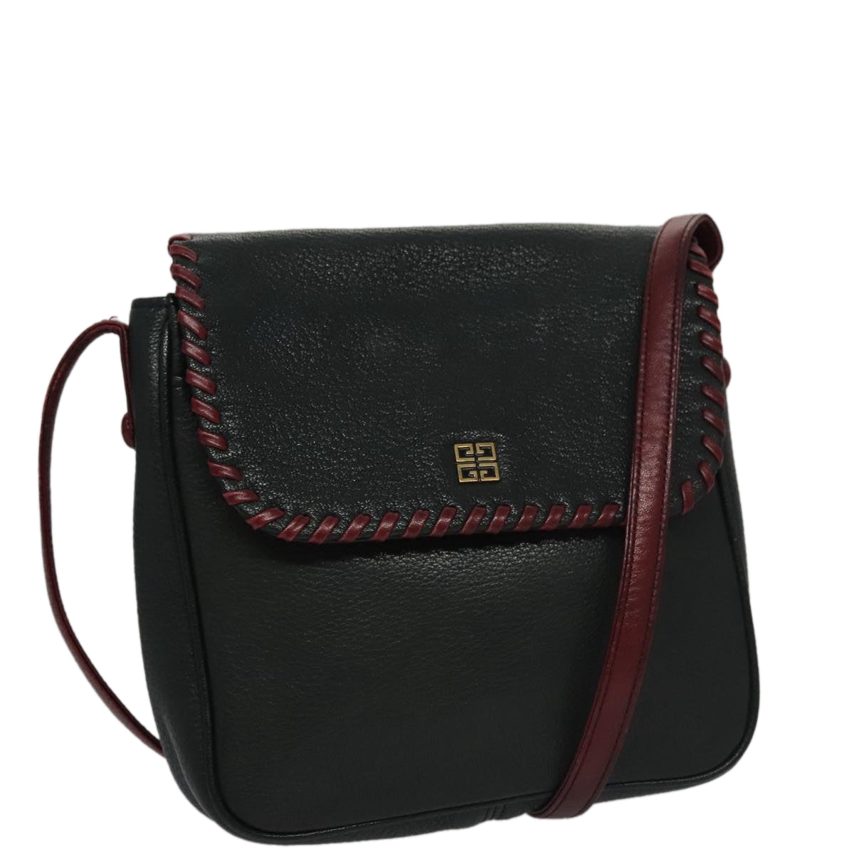 Givenchy Black Leather Shoulder Bag (Pre-Owned)