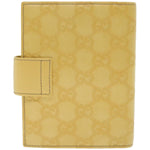 Gucci Couverture Agenda Yellow Leather Wallet  (Pre-Owned)