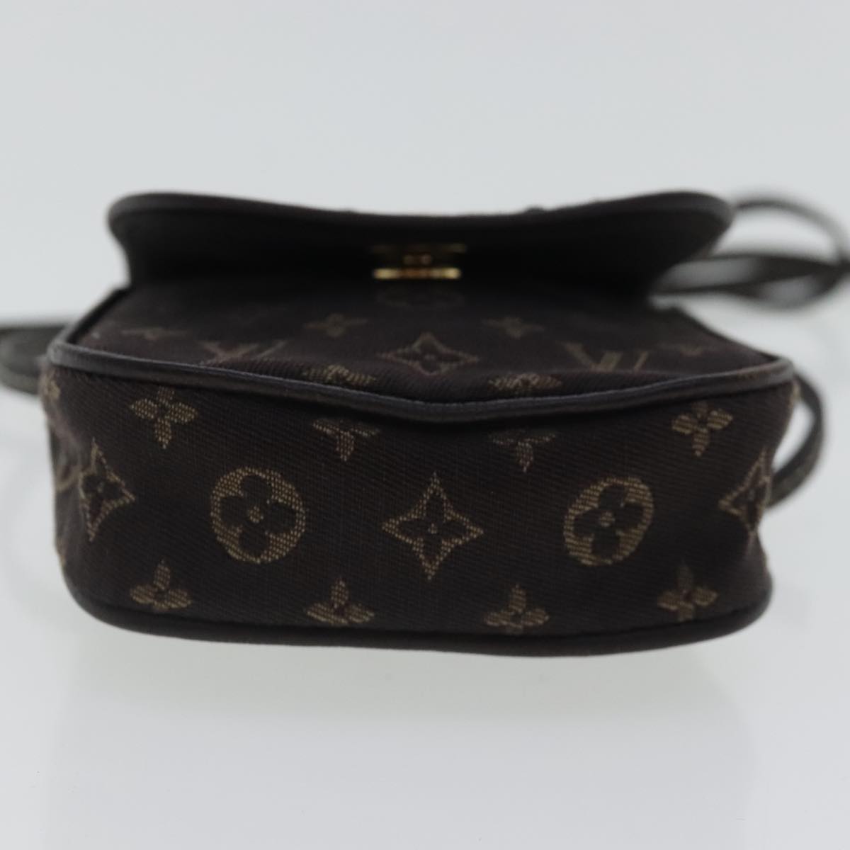 Louis Vuitton Mini Lin Brown Canvas Clutch Bag (Pre-Owned)