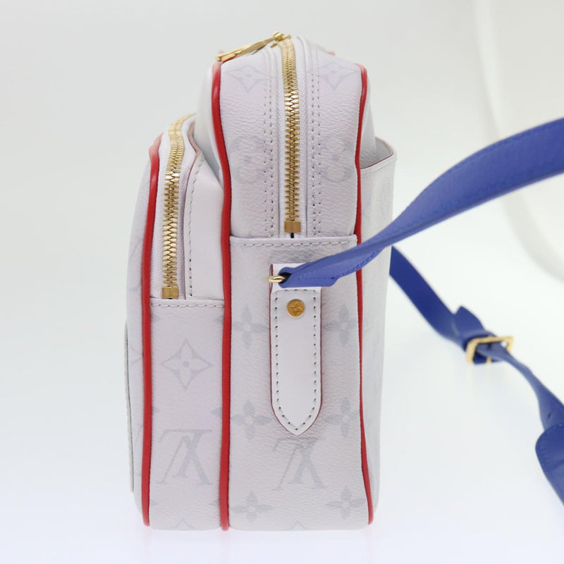 Louis Vuitton Nile White Canvas Shoulder Bag (Pre-Owned)