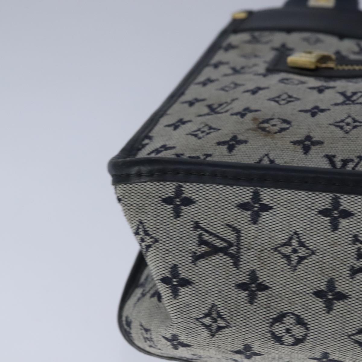 Louis Vuitton Catherine Navy Canvas Handbag (Pre-Owned)