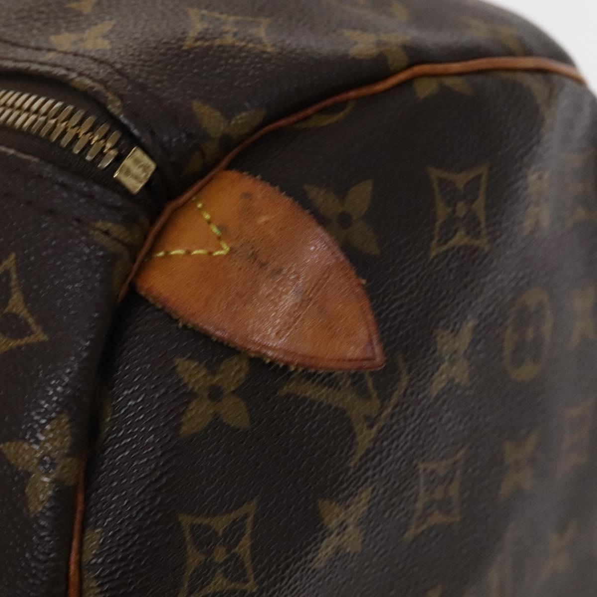 Louis Vuitton Keepall 60 Brown Canvas Travel Bag (Pre-Owned)