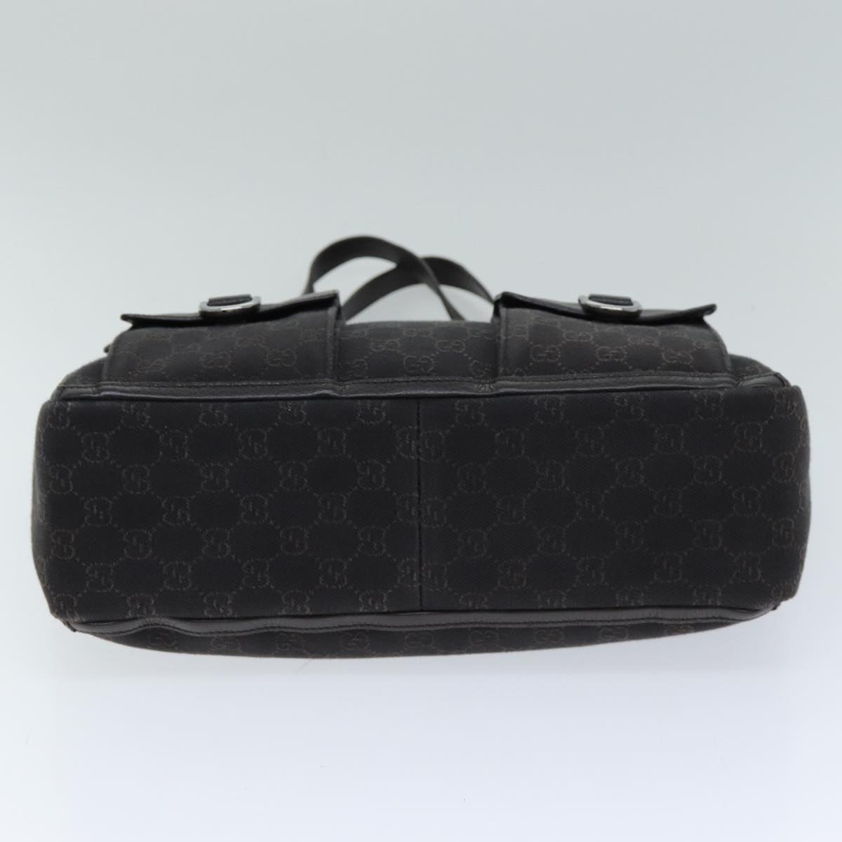 Gucci Abbey Brown Canvas Tote Bag (Pre-Owned)