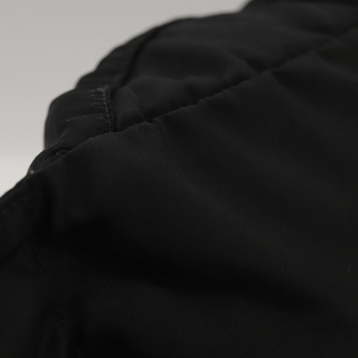 Prada Tessuto Black Synthetic Shoulder Bag (Pre-Owned)