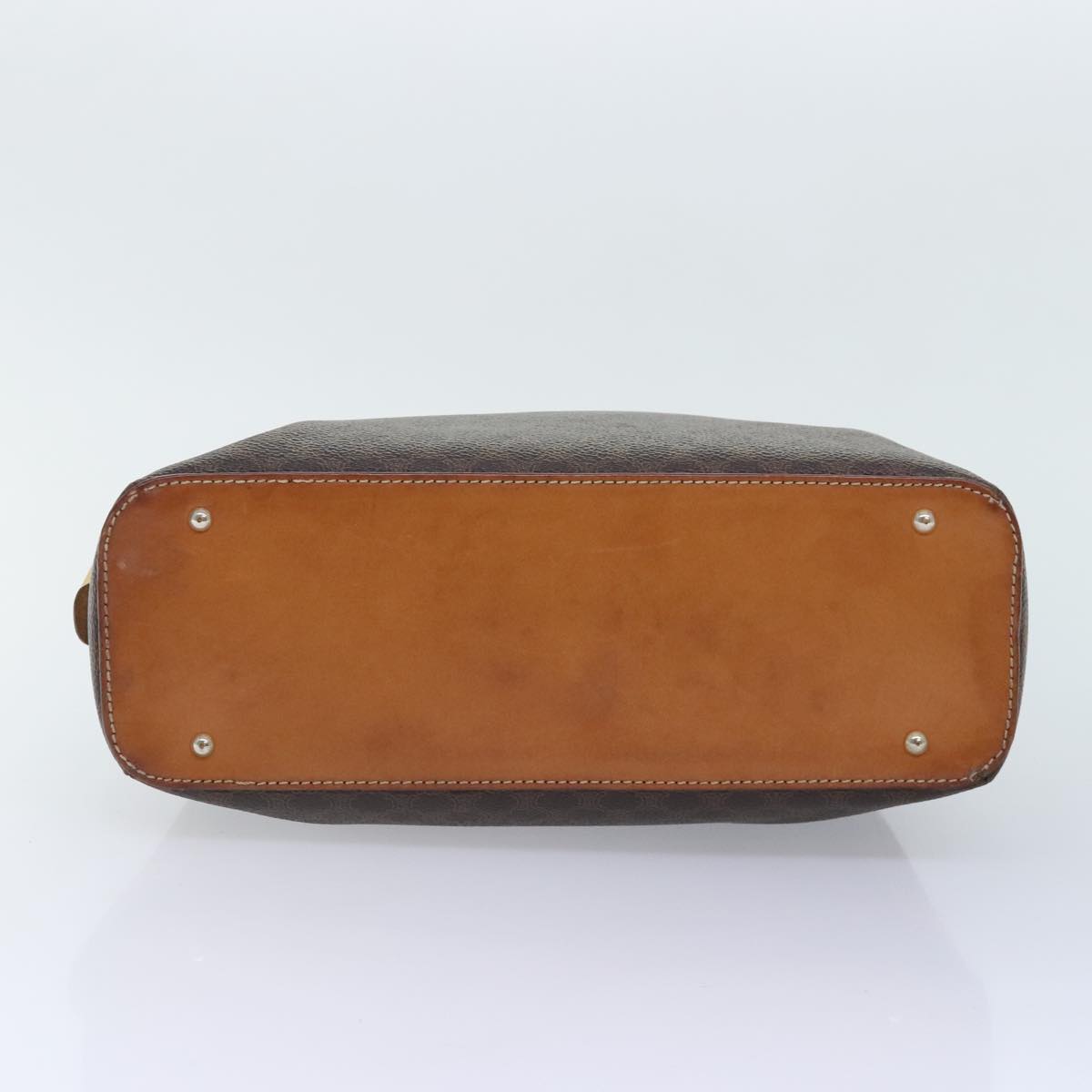 Céline Macadam Brown Canvas Handbag (Pre-Owned)
