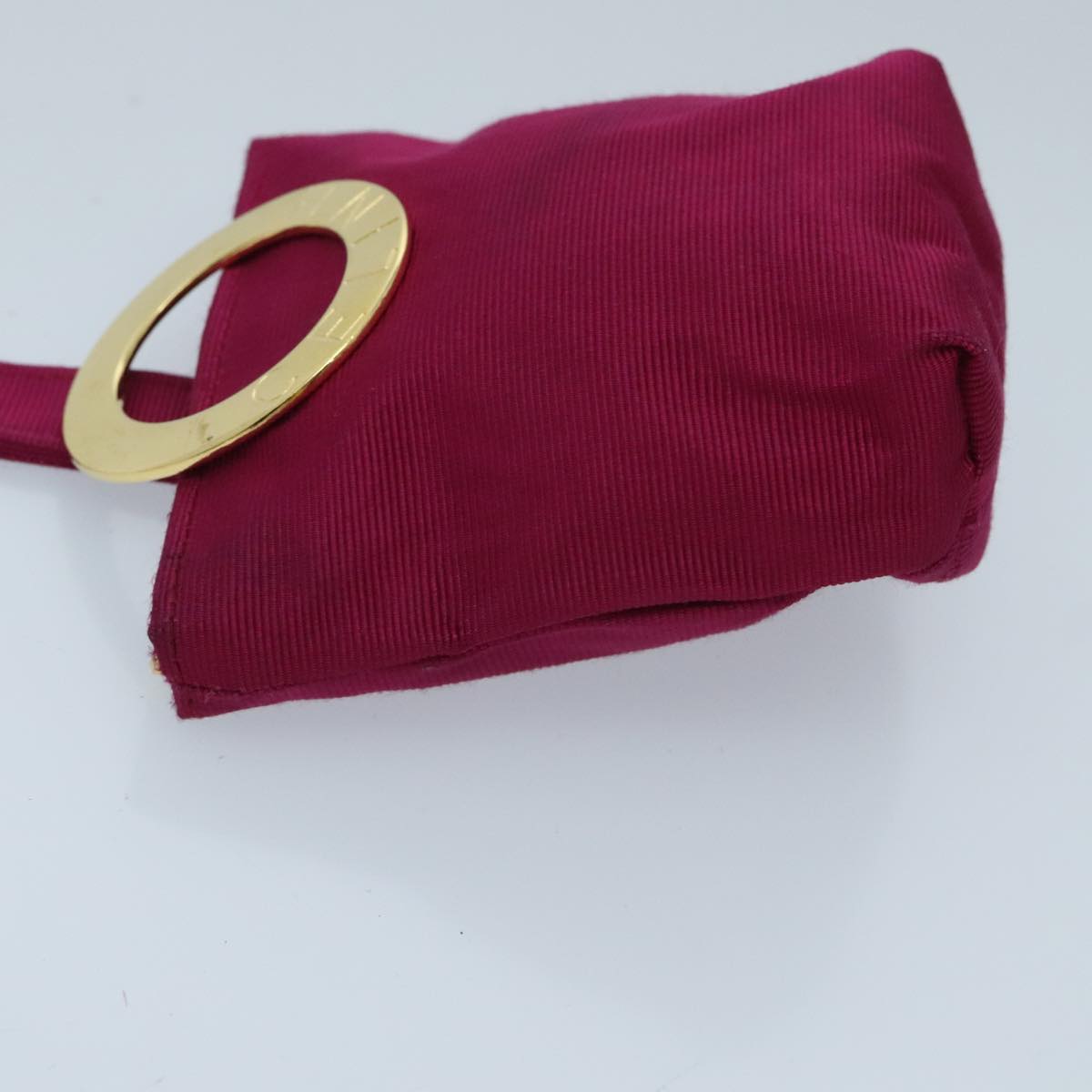 Céline Logo Du Cercle Pink Synthetic Clutch Bag (Pre-Owned)