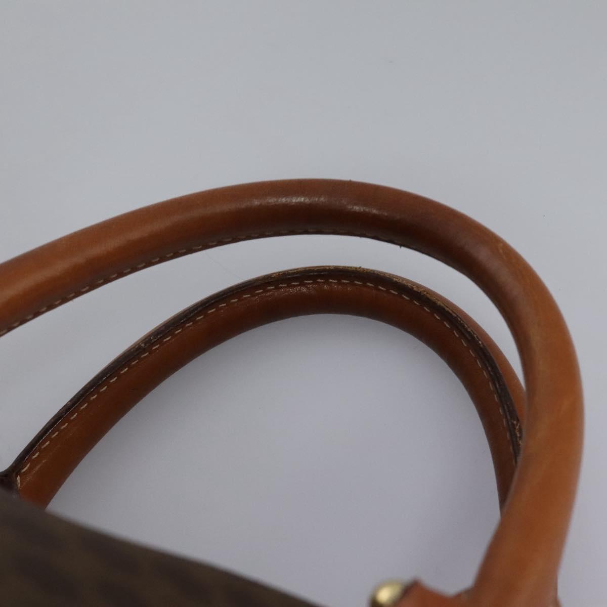 Céline Boston Brown Canvas Travel Bag (Pre-Owned)