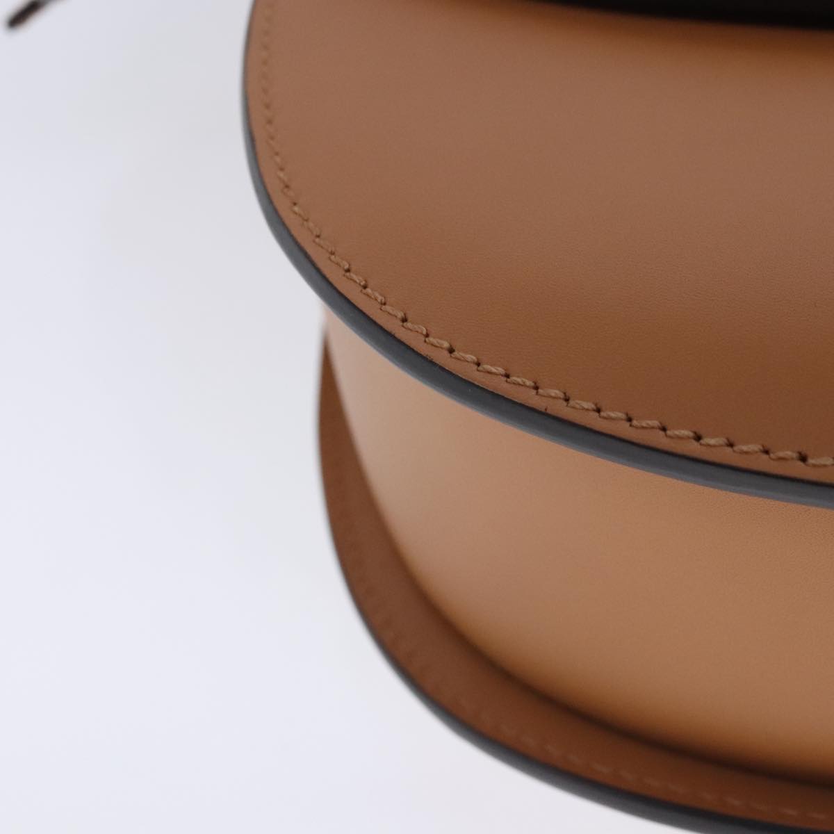 Gucci Brown Leather Backpack Bag (Pre-Owned)