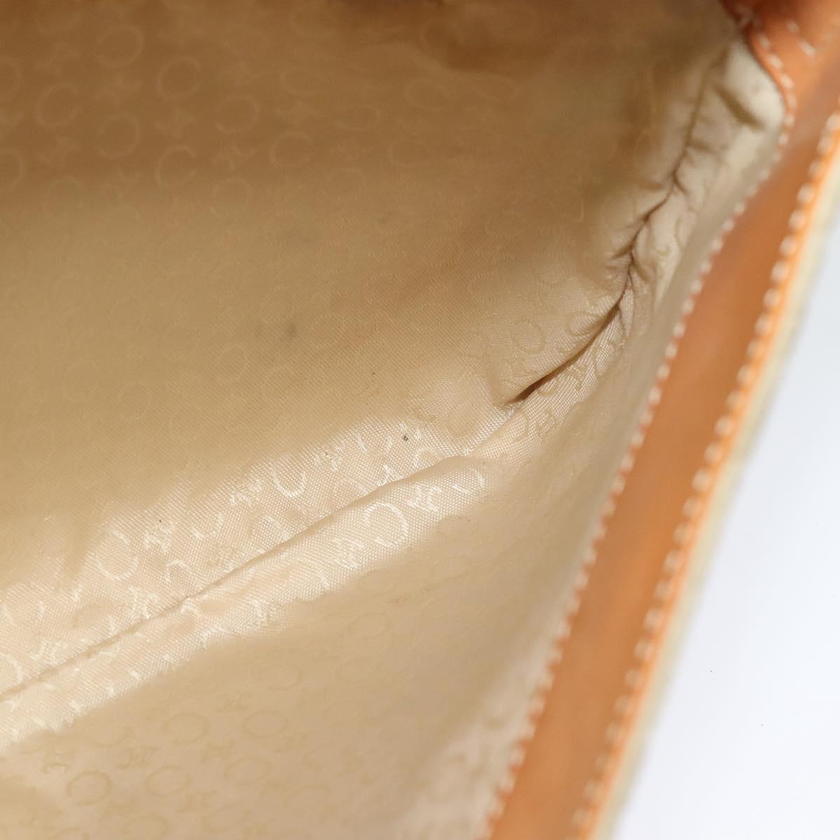 Céline Macadam Grey Canvas Shoulder Bag (Pre-Owned)