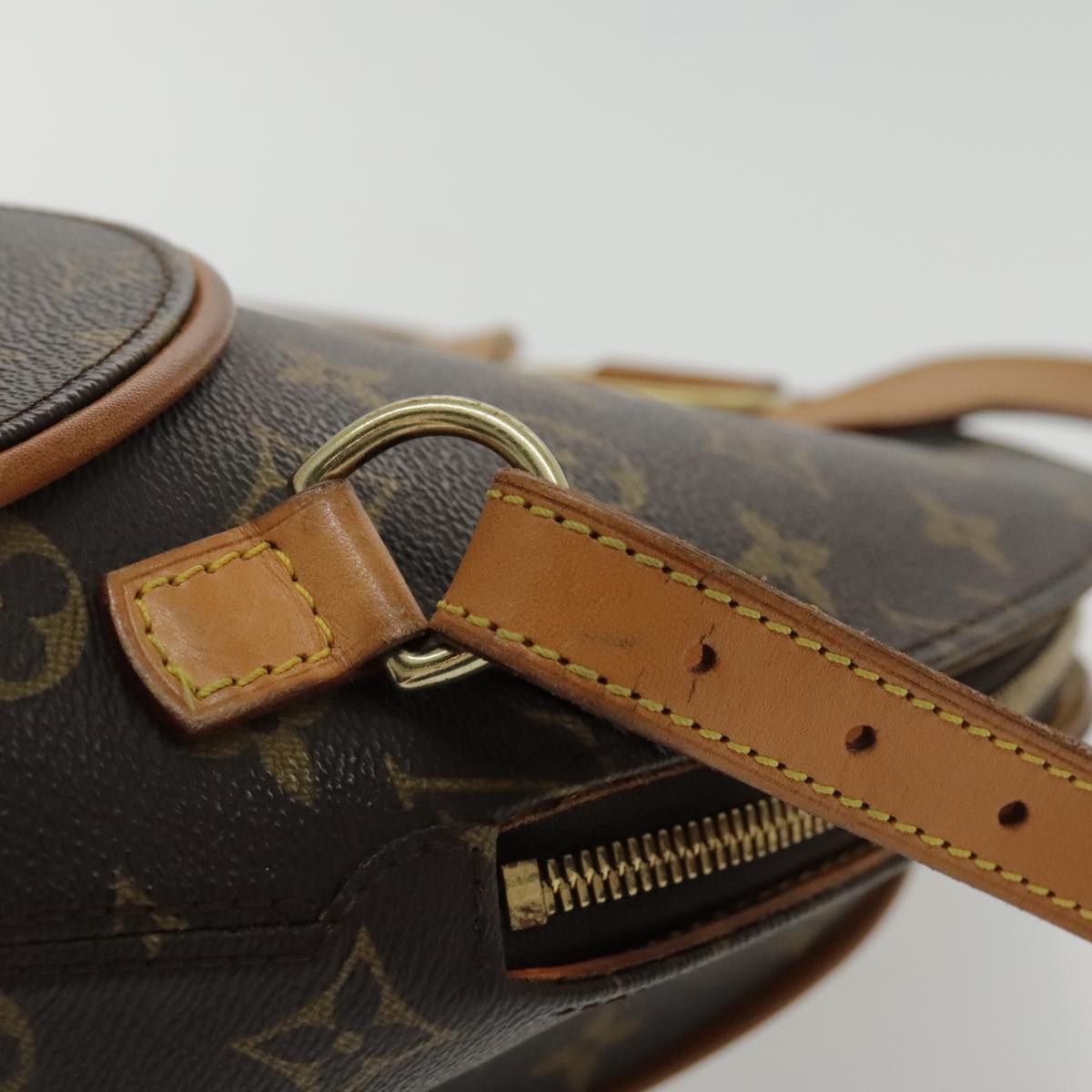 Louis Vuitton Ellipse Brown Canvas Backpack Bag (Pre-Owned)