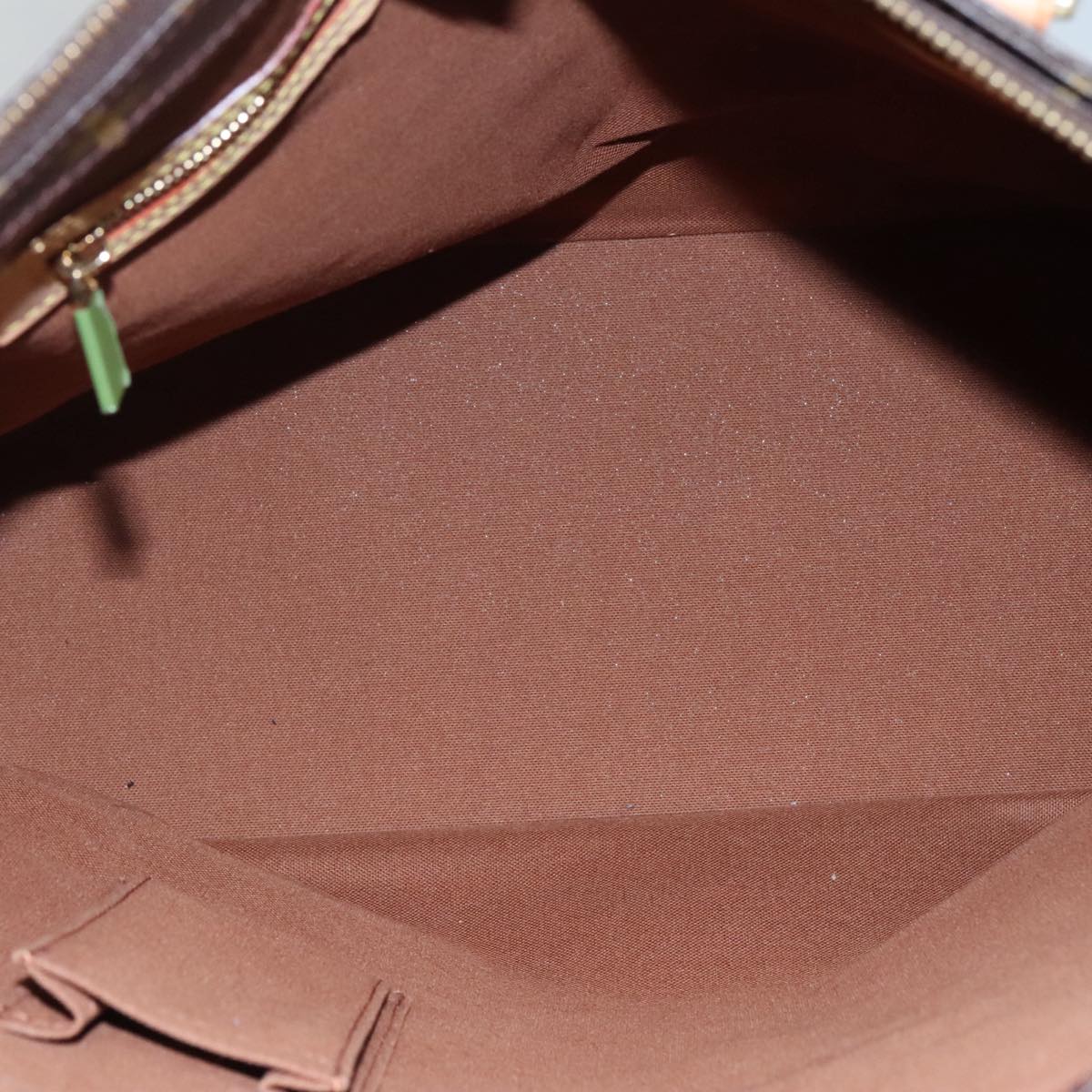Louis Vuitton Cabas Mezzo Brown Canvas Tote Bag (Pre-Owned)