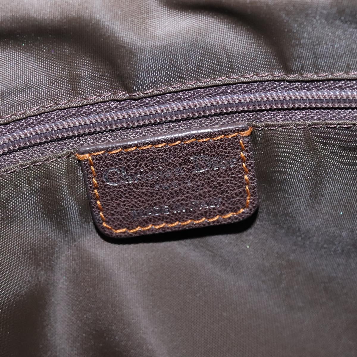 Dior Diorissimo Brown Canvas Handbag (Pre-Owned)