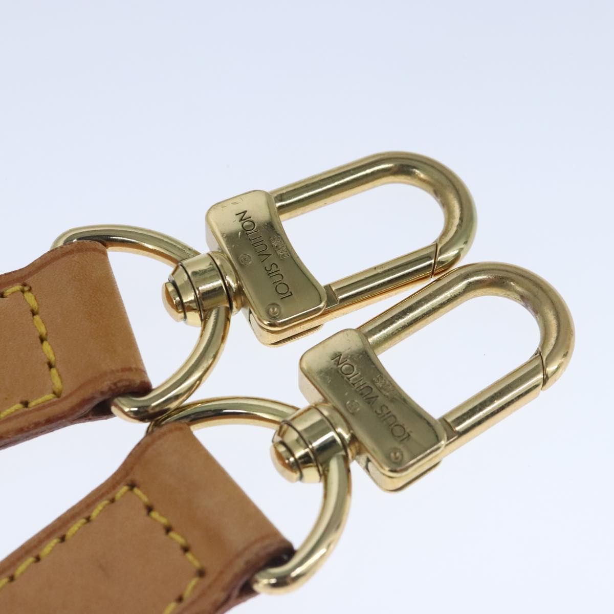 Louis Vuitton Bandoulière De Sac Beige Leather Wallet  (Pre-Owned)