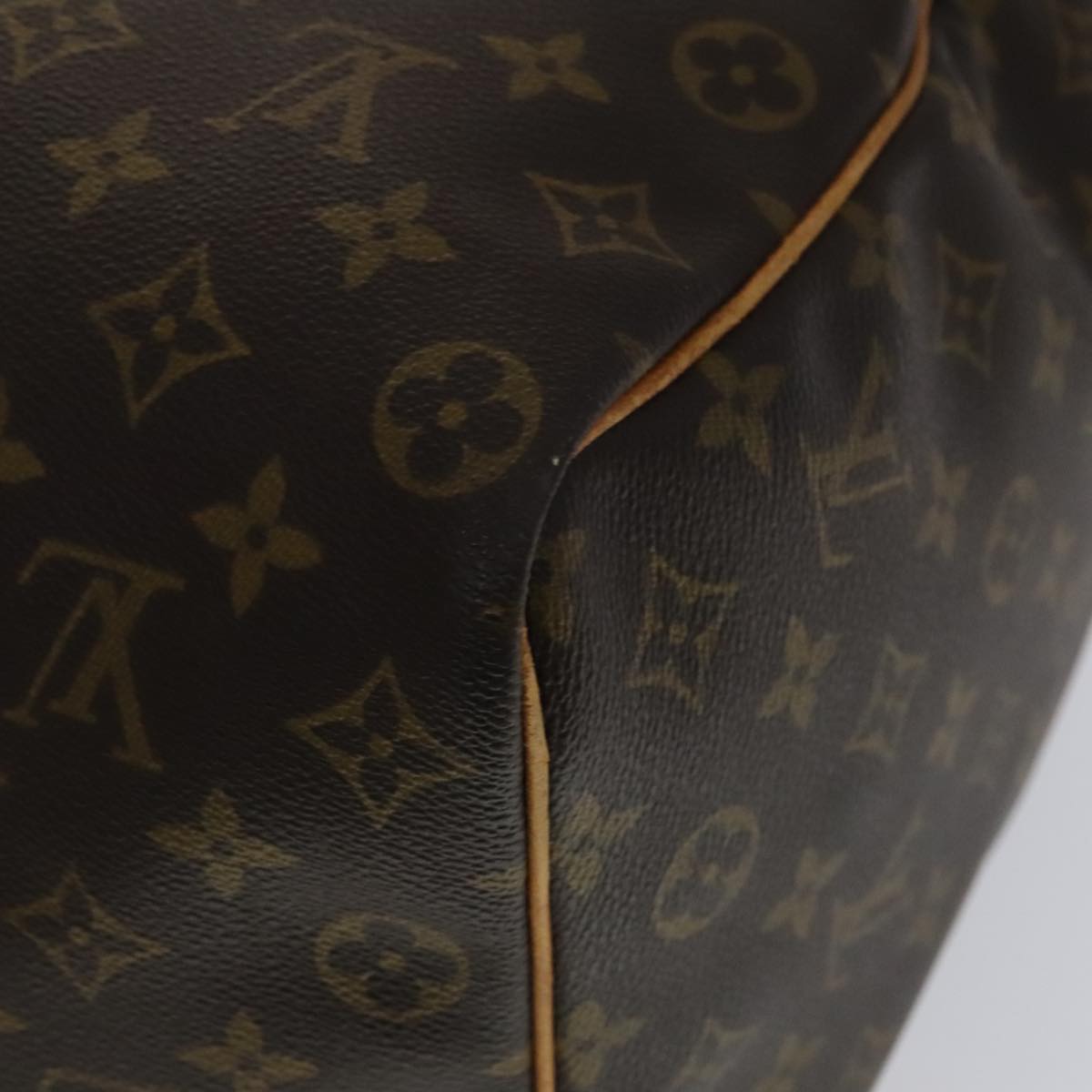 Louis Vuitton Keepall 50 Brown Canvas Travel Bag (Pre-Owned)