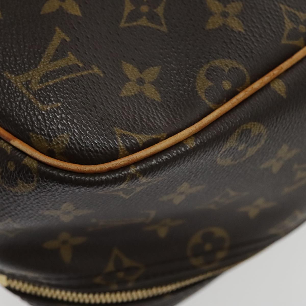 Louis Vuitton Excursion Brown Leather Handbag (Pre-Owned)