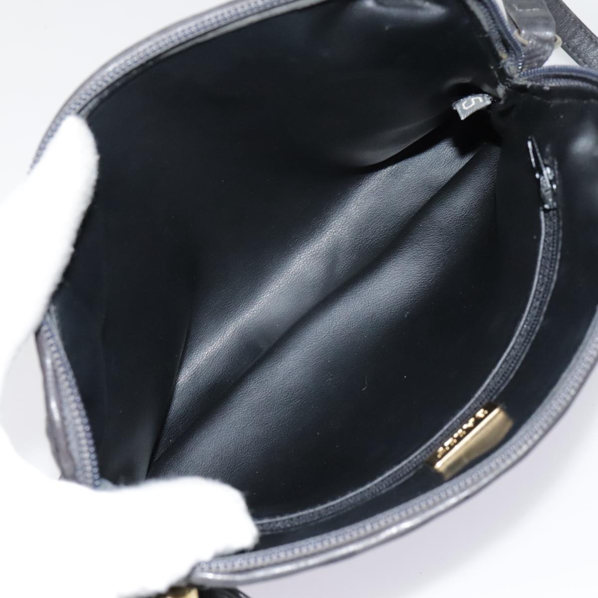 Bally Black Leather Shoulder Bag (Pre-Owned)